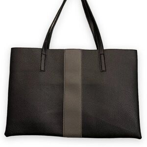 Vince Camuto Black and Gray Tote Bag